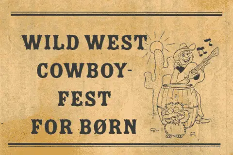 Cowboyfest for børn